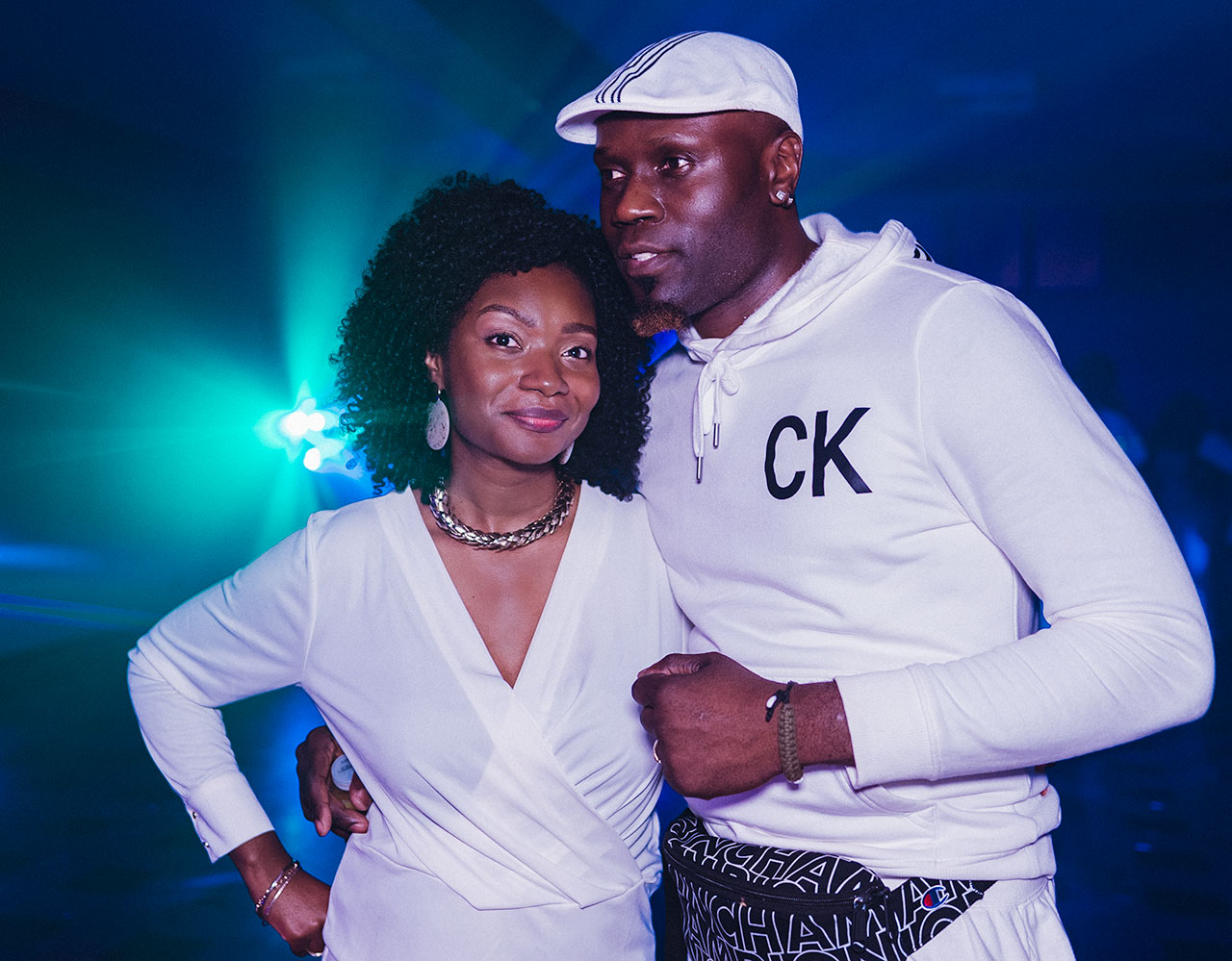 Soirée tout en blanc